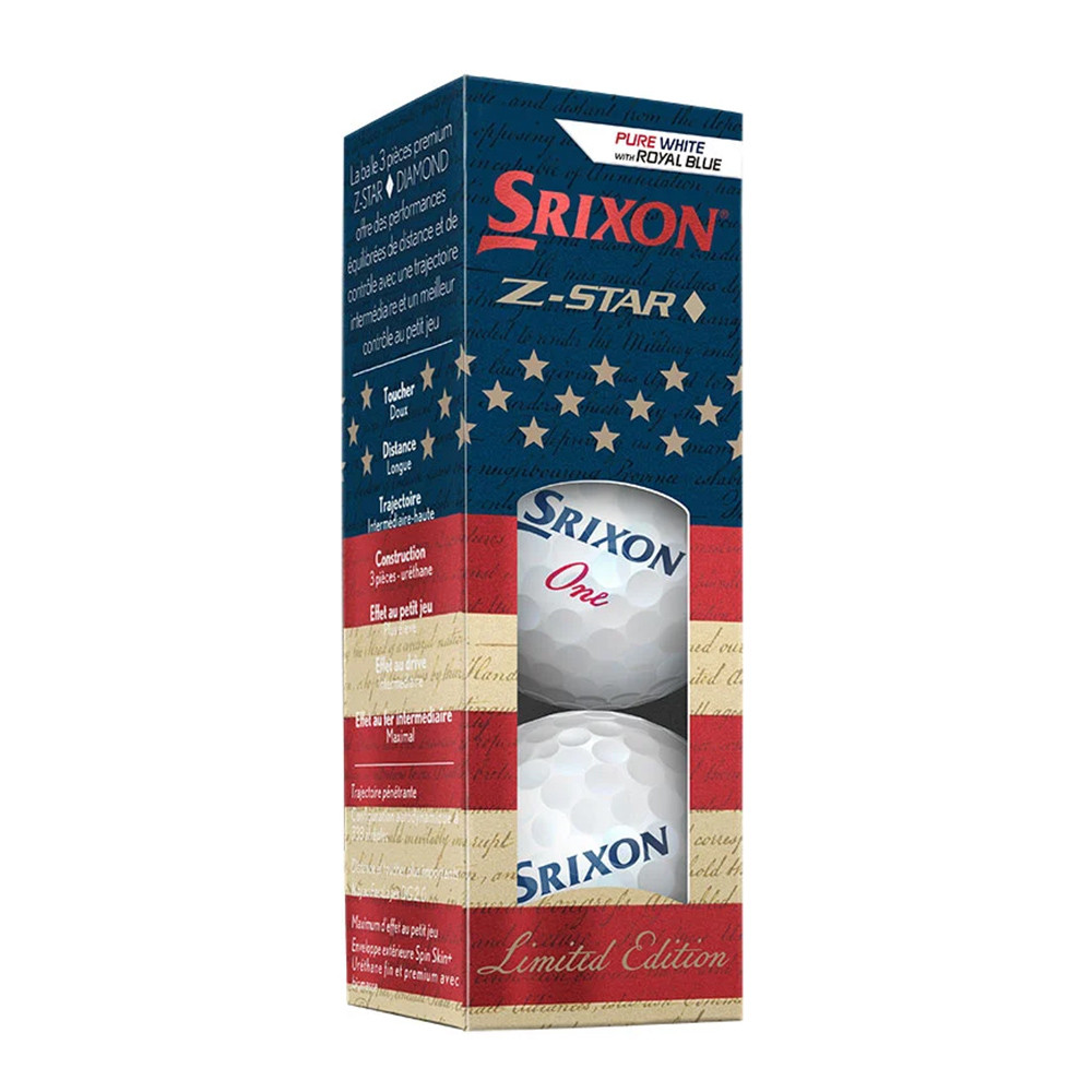 Srixon Z-Star Diamond Limited Edition All-American Golf Balls